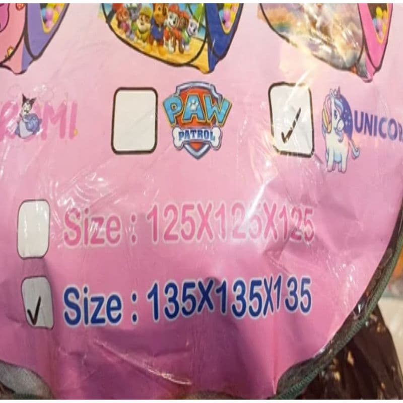 اسباب بازی چادر اسب تک شاخ