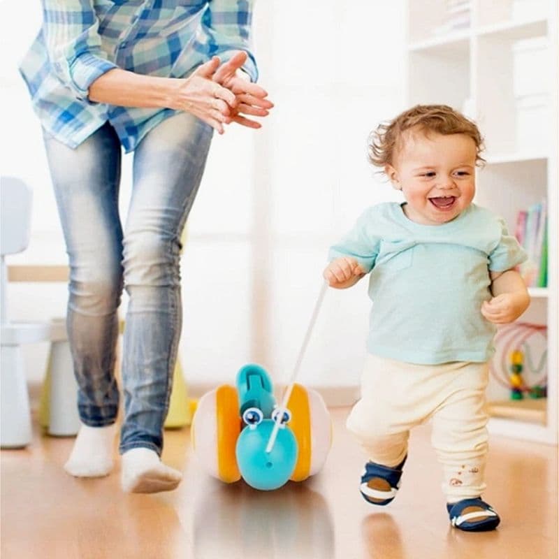 اسباب بازی حلزون بندکش باتری خور موزیکال